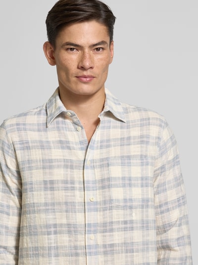 Armedangels Relaxed Fit Freizeithemd aus Baumwoll-Mix Flieder 3