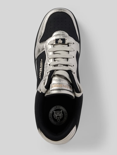 PLEIN SPORT Sneakersy z efektem metalicznym model ‘VIPER III’ Srebrny 3