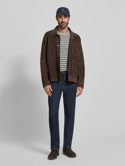 Polo Ralph Lauren T-shirt met labelstitching Lichtgrijs gemêleerd - 1