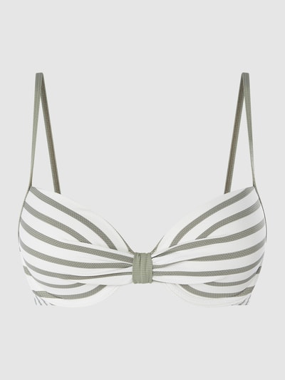 Esprit Bikinitop met gewatteerde cups Olijfgroen - 2