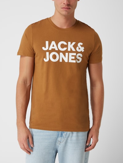 Jack & Jones T-Shirt mit Logo  Camel 4