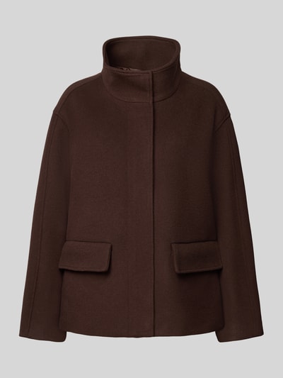 Gant Wollen jack met kasjmier Middenbruin - 2