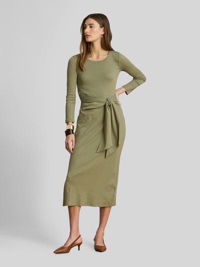 Lauren Ralph Lauren Sukienka casualowa o kroju slim fit z mieszanka bawełny model 'IMALAH' Khaki 4