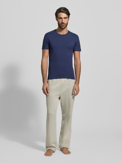 BOSS Regular Fit T-Shirt aus reiner Baumwolle Modell 'CLASSIC' im 3er-Pack Dunkelgrau Melange 1