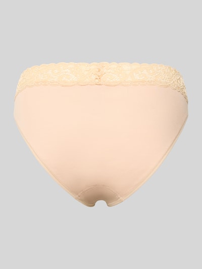 Hanro Slip mit Spitze Modell 'MOMENTS' Beige 4