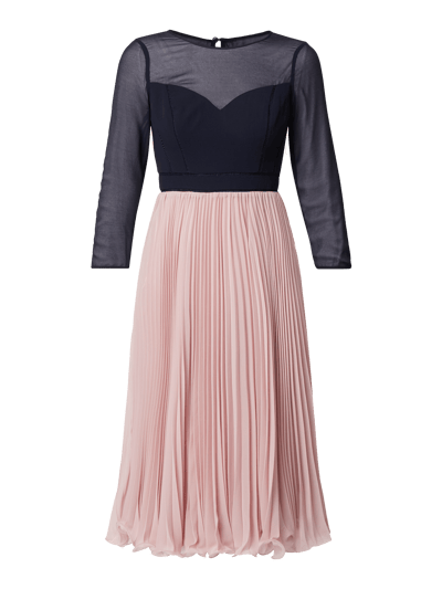 Coast Cocktailkleid mit Plisseefalten  Rose 2