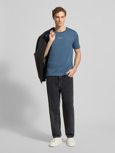 Marc O'Polo Regular fit T-shirt van puur katoen Petrol - 1