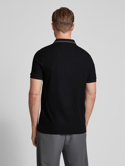 BOSS Green Poloshirt mit Label-Print Black 5