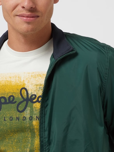 Pepe Jeans Blouson mit Reißverschlusstaschen Modell 'Jake' Dunkelgruen 3