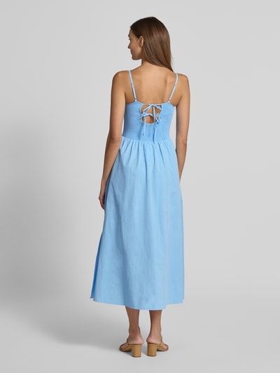 Forever New Avondjurk met ronde hals, model 'Dylan' Blauw - 5