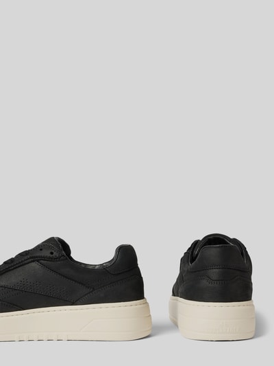 Copenhagen Leren sneakers met labeldetail Zwart - 2