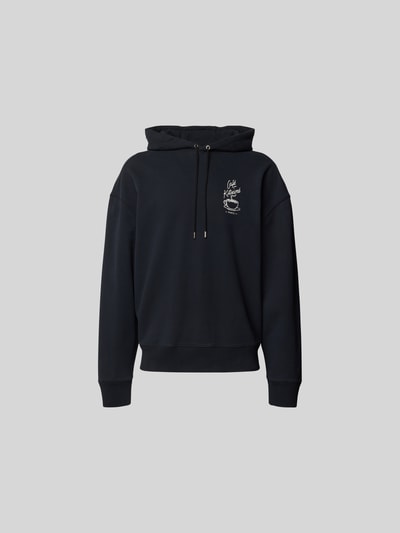 MAISON KITSUNE Hoodie mit elastischem Bund Black 2