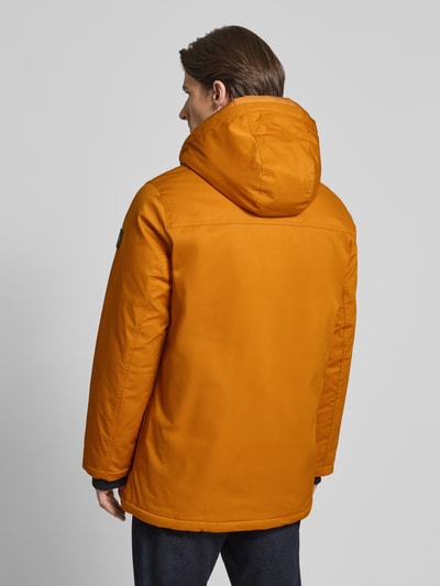 Tom Tailor Regular Fit Parka mit Pattentaschen Orange 5