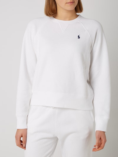 Polo Ralph Lauren Sweatshirt mit Logo-Stickerei Weiss 4