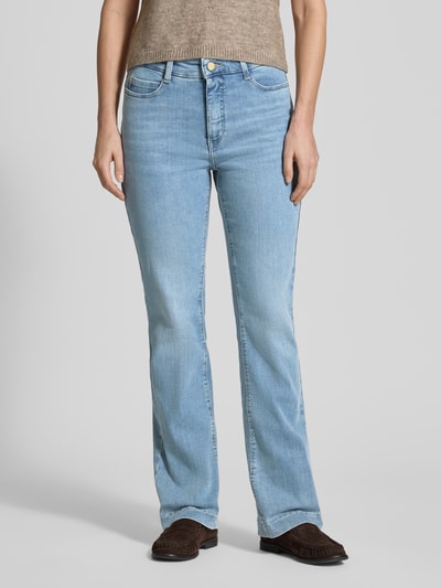 MAC Flared Jeans van Katoenmix Model 'DREAM' Lichtblauw - 4