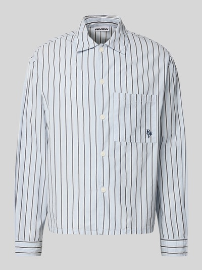 REVIEW Vrijetijdsoverhemd met knoopsluiting Bleu - 2