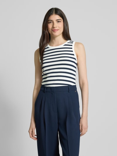 FREE/QUENT Tanktop in Ripp-Optik Modell 'Effy' Dunkelblau 4