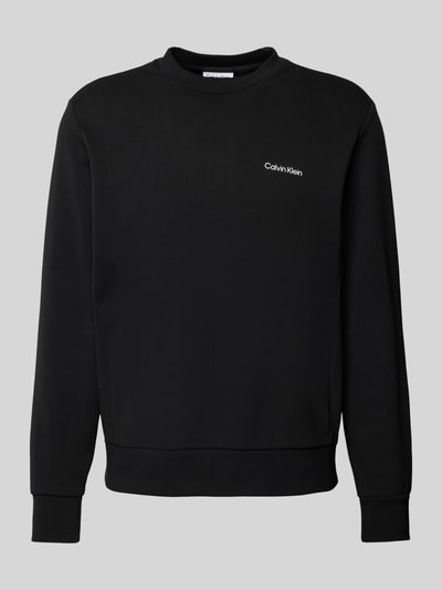 CK Calvin Klein Sweatshirt met logodetail Zwart - 1