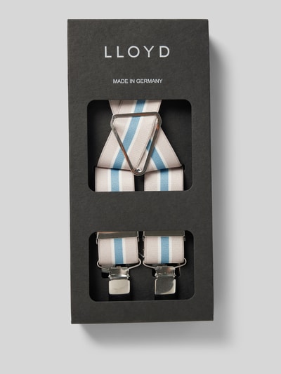 Lloyd Men's Belts Hosenträger in X-Form Beige 2