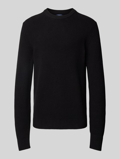 MCNEAL Strickpullover mit Rundhalsausschnitt Black 1