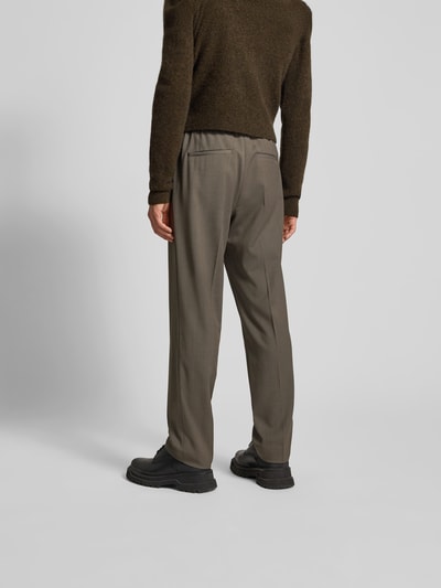 Filippa K Regular Fit Stoffhose mit Woll-Anteil Mittelbraun 5