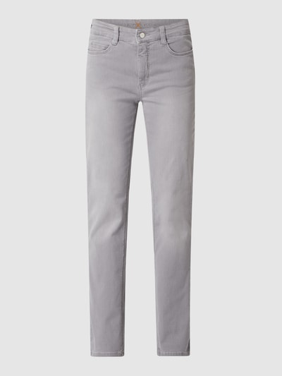 MAC Straight leg jeans met stretch, model 'Dream'  Lichtgrijs - 2