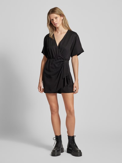 EDITED Jumpsuit in Wickel-Optik Modell 'Diane' Black 1