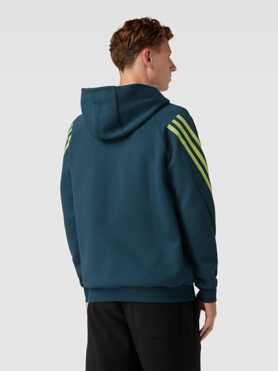 ADIDAS SPORTSWEAR Sweatjacke mit Label-Patch Petrol 5