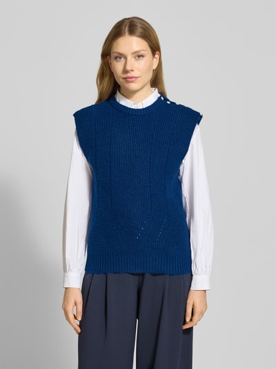 ICHI Spencer met ribboorden, model 'PROVOKE' Blauw - 4