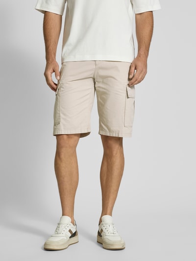 Tom Tailor Regular fit korte vargobroek van puur katoen
 Beige - 4