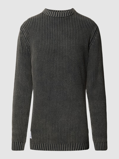 Alpha Industries Strickpullover mit Strukturmuster Black 2