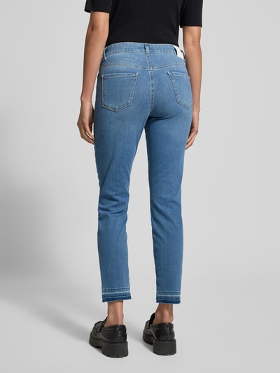 Marc Cain Slim fit jeans in 5-pocketmodel Bleu gemêleerd - 5