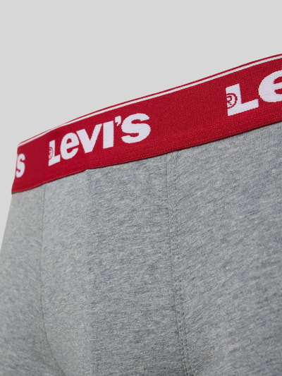 Levi's® Boxershort met band met label in een set van 3 stuks Donkergrijs - 2