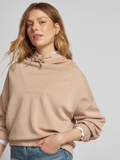 More & More Sweatshirt mit Kapuze Beige 3