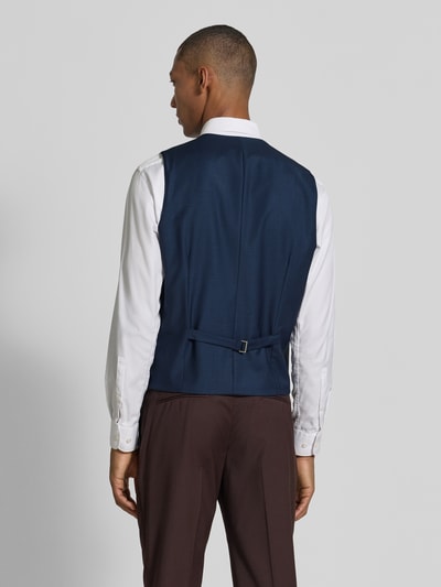 HECHTER PARIS Weste mit V-Ausschnitt und Paspeltaschen Blau 5