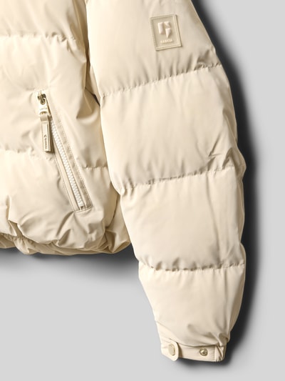 Garcia Gewatteerd jack met capuchon Ecru - 2