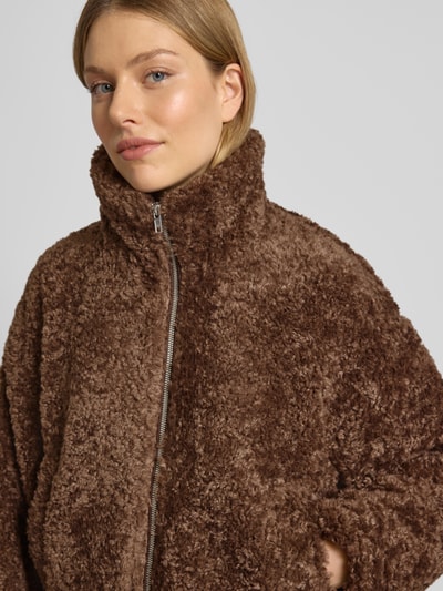 Jake*s Casual Kurtka z futerka Ciemnobrązowy 3