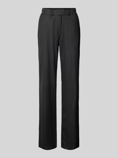 Raphaela By Brax Spodnie o kroju slim fit z elastycznym pasem model 'Pam Flared' Antracytowy 2