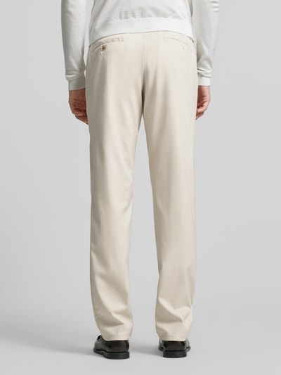 Christian Berg Men Regular Fit Stoffhose mit französischen Eingrifftaschen Sand 5