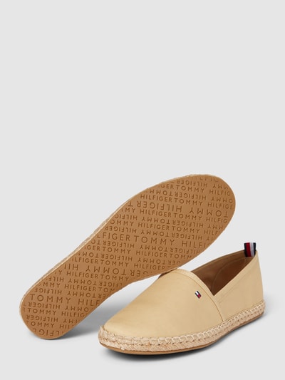 Tommy Hilfiger Espadrilles met labelstitching, model 'BASIC TOMMY' Beige - 4