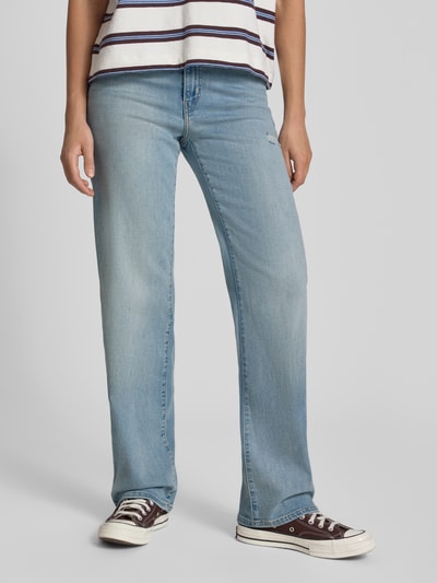 Levi's® 300 Straight Fit Jeans aus Baumwoll-Mix Hellblau 4