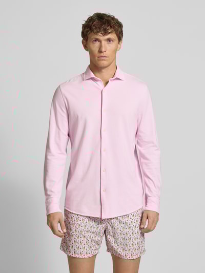 MC2 Saint Barth Vrijetijdsoverhemd met knoopsluiting, model 'AMALFI' Rosé - 4