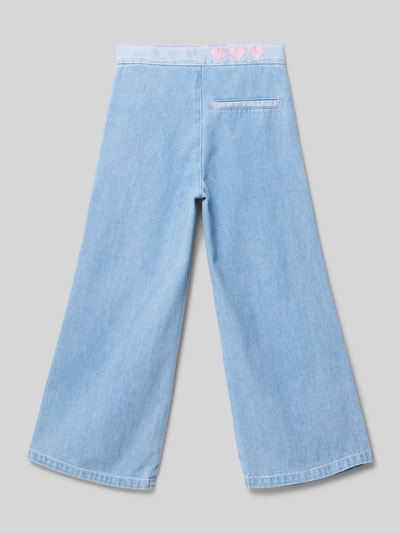 BILLIEBLUSH Jeans mit Bundfalten Hellblau 3