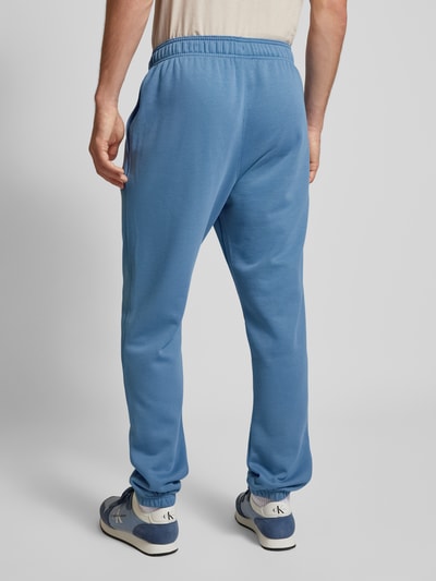 CHAMPION Regular Fit Sweatpants mit Label-Stitching Modell 'ELASTIC CUFF' Blau 5