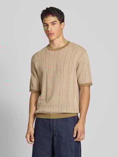 Only & Sons Relaxed Fit T-Shirt aus reiner Baumwolle Beige 4