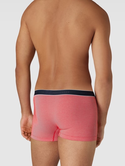 Schiesser Boxershort met streepmotief, model 'Duality' Rood - 4