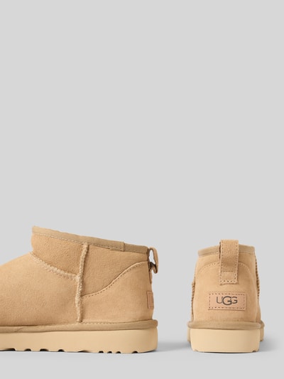 UGG Boots mit Zugschlaufe Modell 'CLASSIC ULTRA MINI' Sand 2