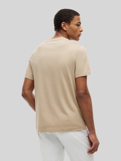 Tommy Hilfiger Regular Fit T-Shirt aus reiner Baumwolle Beige 5