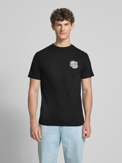 SANTA CRUZ T-Shirt mit Label-Print Black 4