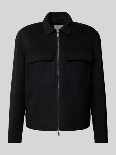 CK Calvin Klein Wolljacke mit Zweiwege-Reißverschluss Black 2